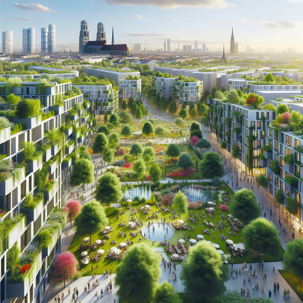 Einfluss von Grünflächen auf Bodenrichtwerte in München Maxvorstadt